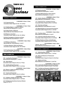 A guide to queer sessions at the 2015 CCCC